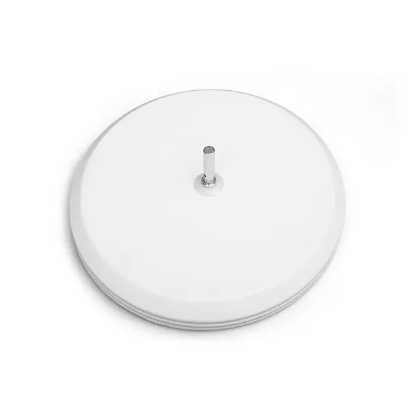 [SVBFBetonfuss] Bodenelement Betonfuss 45 cm 20 kg weiss ohne Rotator