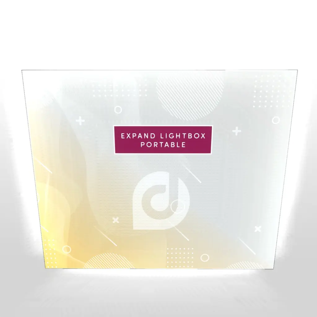 Expand Lightbox Portable avec support TV