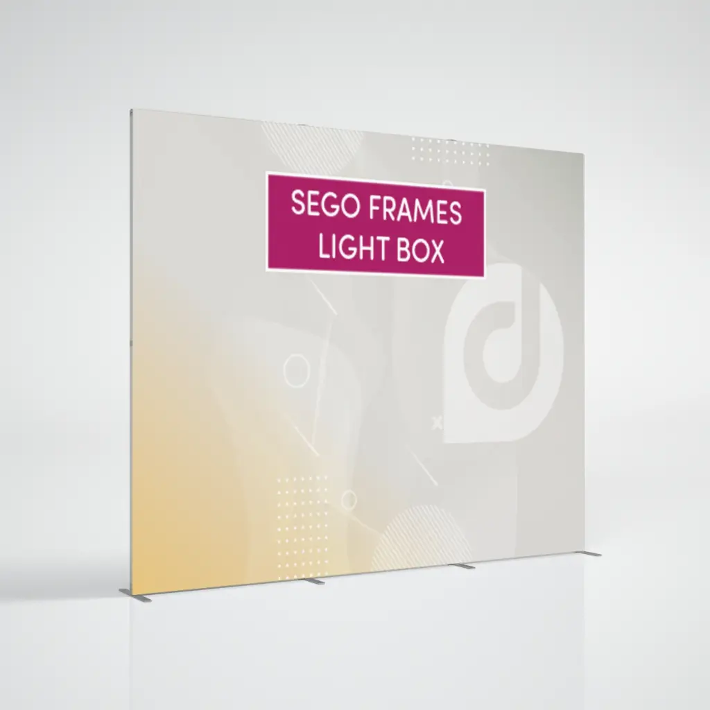 [ADSFLB 850x2500 SP SS Sta] Sego Frames Light Box (Structure + Print, 850x2500, Single-sided, Standard)