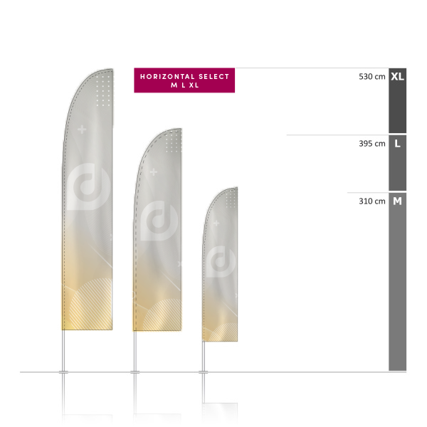 Beachflag Select - HORIZONTAL