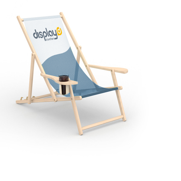 Transat en Bois Porte-Gobelet