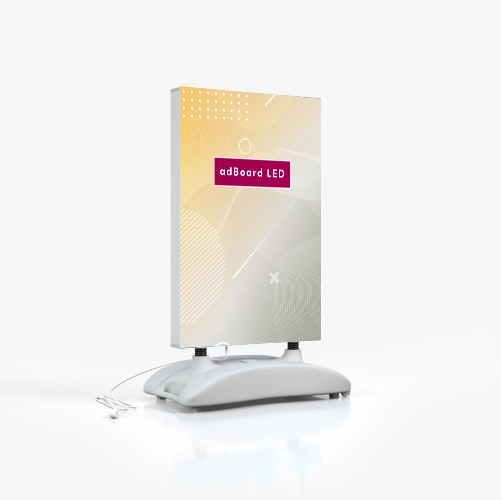 [ADABL 650x1000 SP SS Sta] adBoard LED (Struktur + Druck, 650x1000, Einseitiger Druck, Standard)