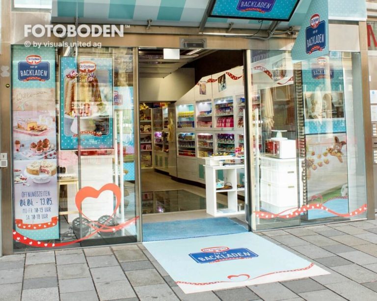 Sol au magasin